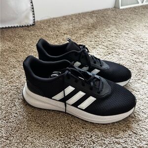 Adidas Men’s Black and White Athletic Shoes